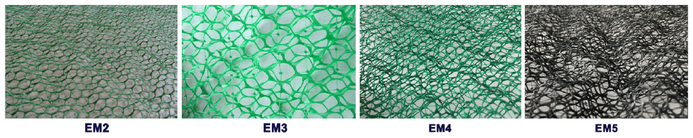 3D geomats come in a variety of layers.