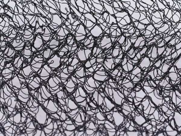 Black 3D plastic net