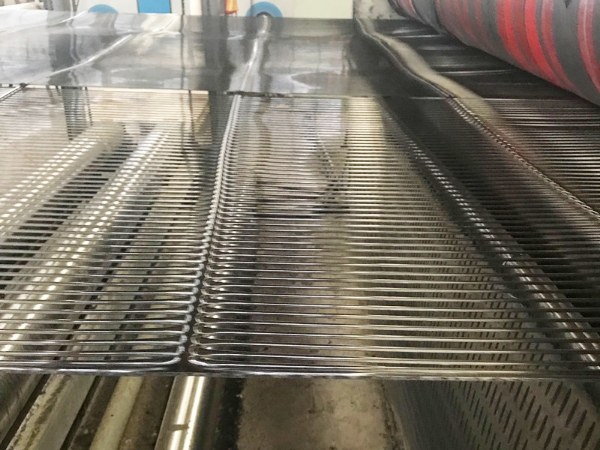 Geogrid in the production process
